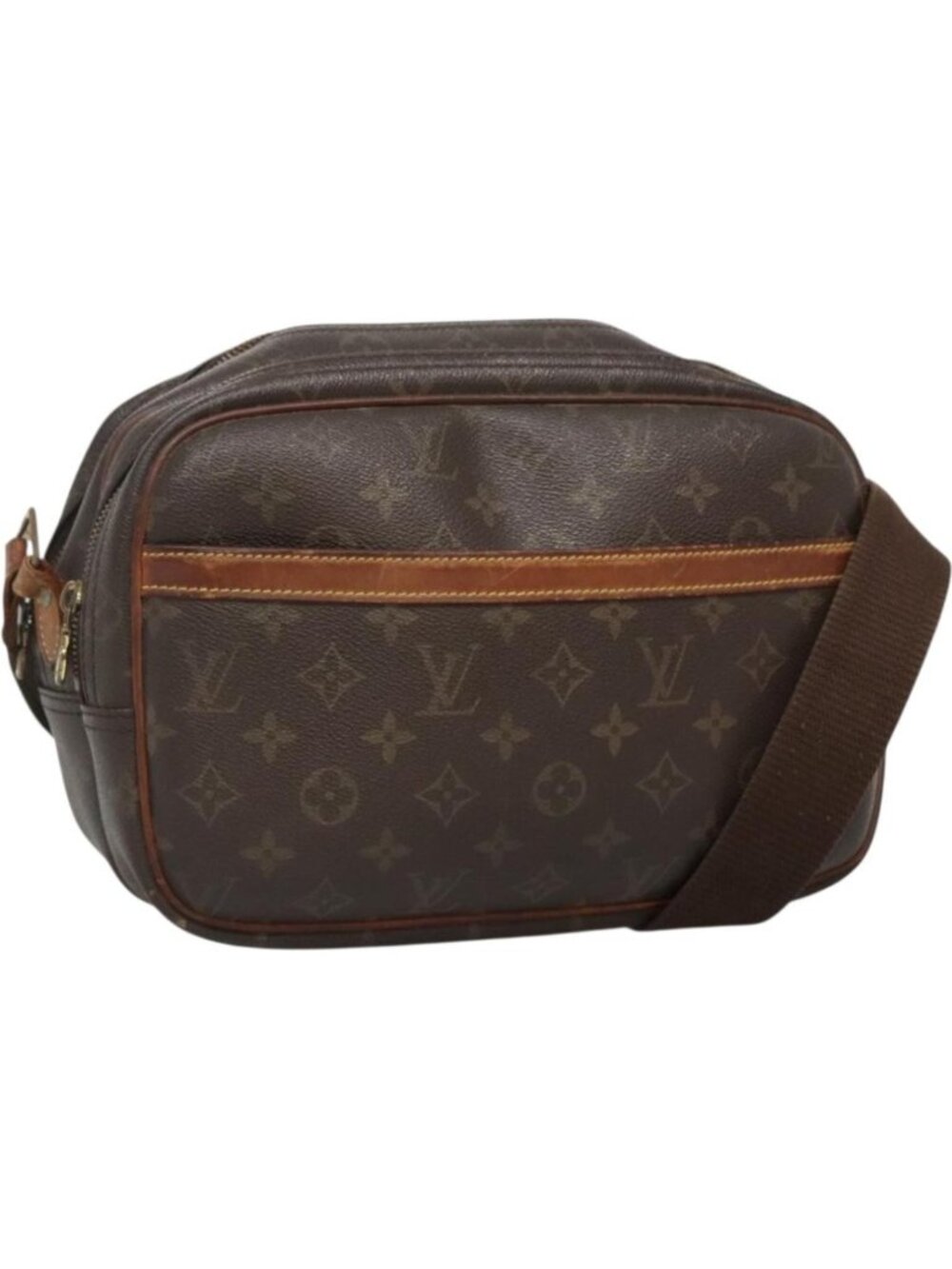 LOUIS VUITTON Monogram Reporter PM Shoulder Bag M45254